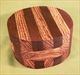 Bowl #472 - Peruvian Walnut & Zebrawood Crisscross Bowl Blank ~ 6 x 3 ~ $37.99, Two only $36.99